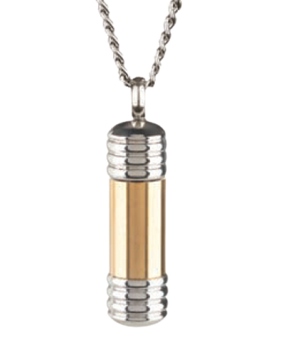 Two-tone Cylinder Pendant