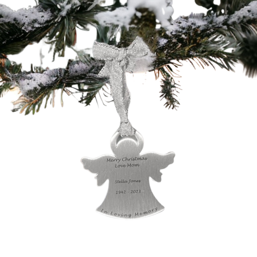 Angel Personalized Stainless Steel Ornament