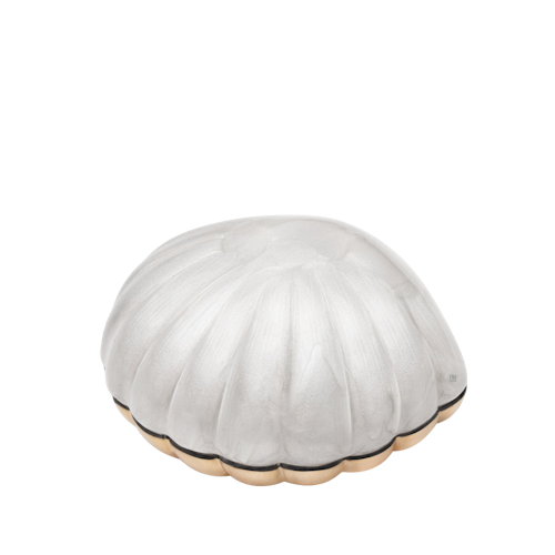 Pearl White (Keepsake Clam) Urn