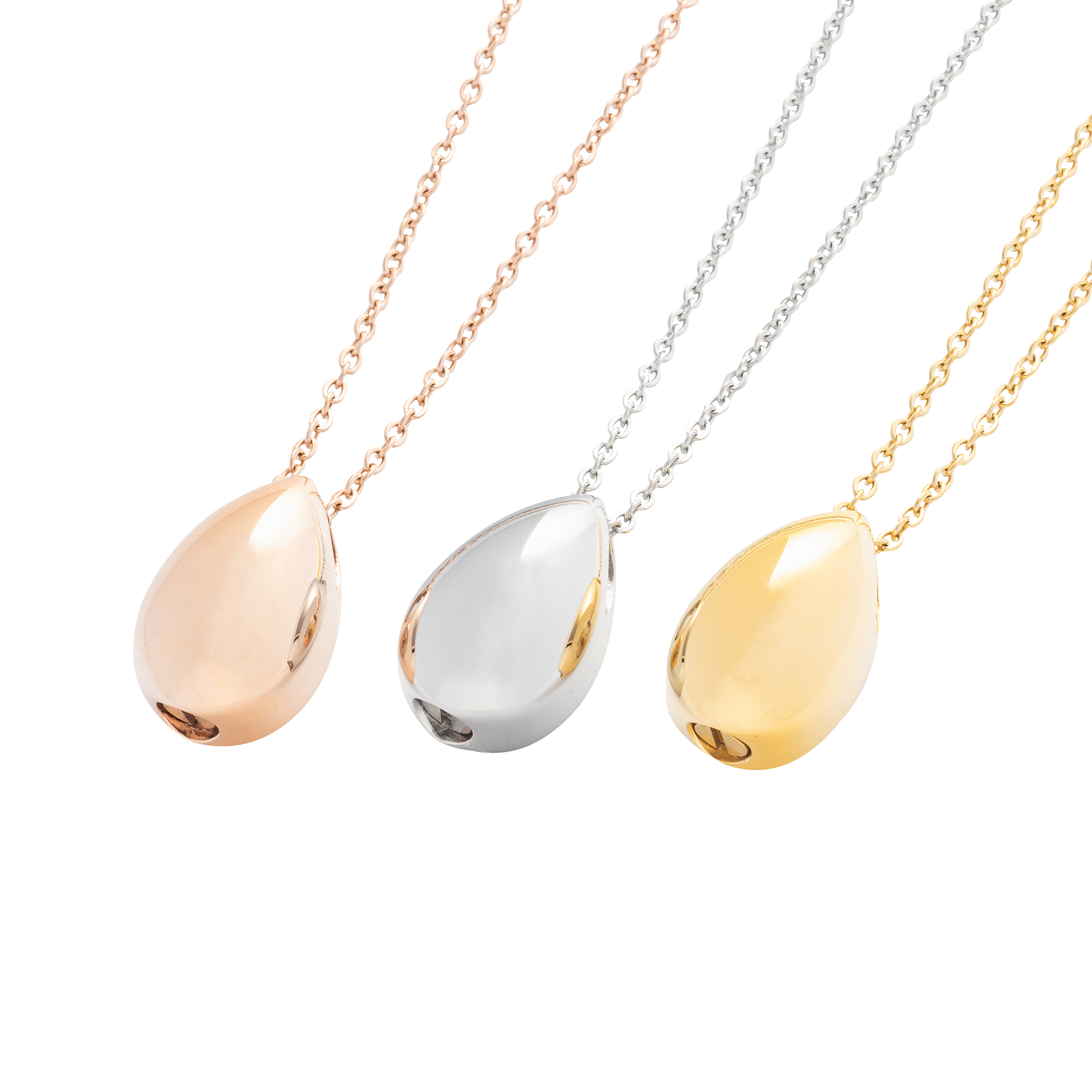 The Olivia Teardrop Cremation Necklace