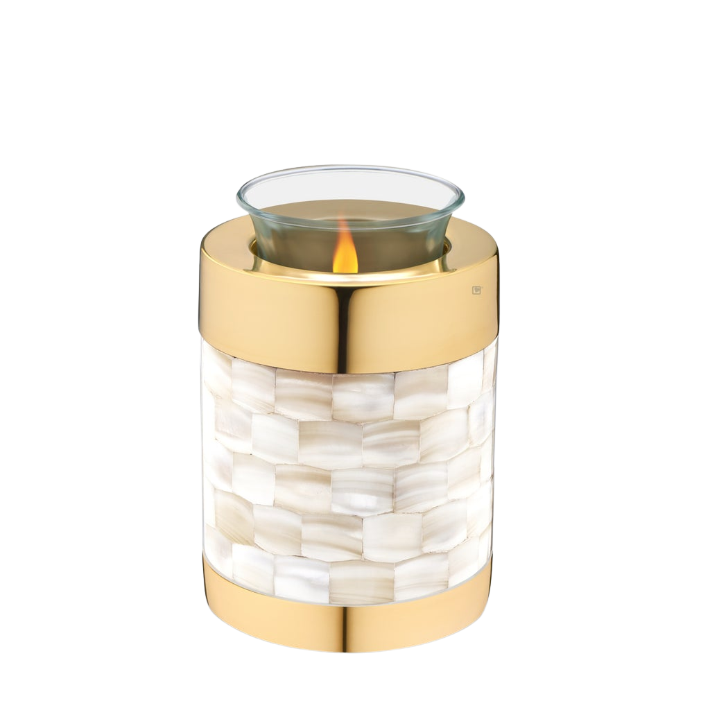 Mother of Pearl Tealight Urn