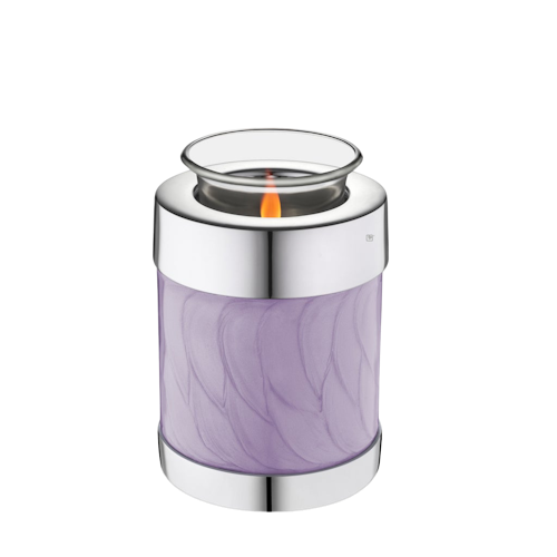 Pearl Lavender Tealight Urn